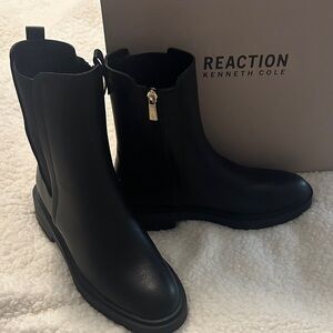 Kenneth Cole Reaction Women's Black Chelsea Ankle Boots